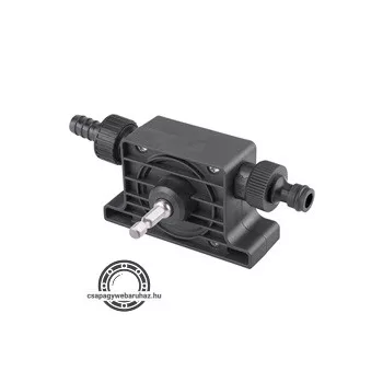   fúrógéppel hajtható mechanikus szivattyú, tiszta (de NEM ivó-) vízhez