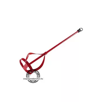 festékkeverő szár, festett, fúrógéphez; 400×85mm