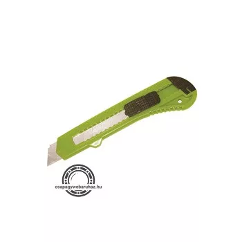   tapétavágó kés, 18mm ; pótpenge: 9123A (10db) 9134 (horgas törhető-5db)