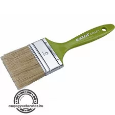 ecset, lapos, szimpla, müa. nyél; 3" (76mm), fejhossz: 56mm, fejvastagság: 14mm