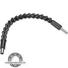 hosszabbító szár, flexibilis, 1/4"×1/4", 300 mm;  mágneses