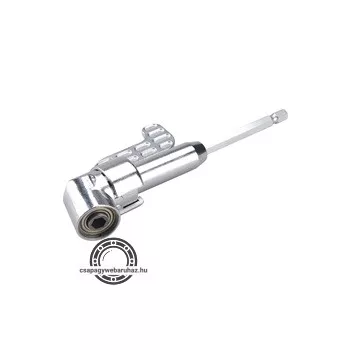   hosszabbító szár BIT-ekhez, L-alakú (105°) 1/4"×140 mm; mágneses (sarokcsavarozó adapter)