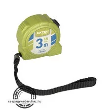 mérőszalag  1 stoppos; 2m × 16mm