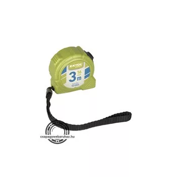 mérőszalag  1 stoppos; 5m × 19mm