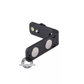   állvány, L-alakú, mágneses, 1/4"+5/8" menetes csatlakozó a 8823302, 8823300, 8823306, 8823310, 34900-hoz