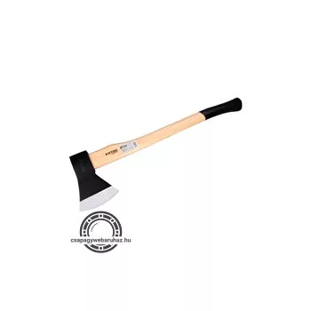 fejsze, minőségi kőrisfa nyél; 1450g, 70 cm