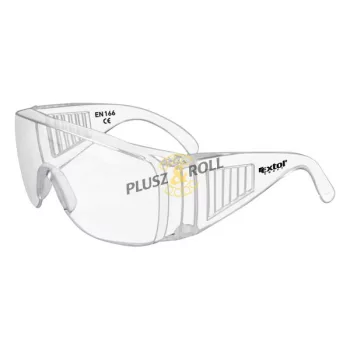  védőszemüveg, víztiszta, polikarbonát, CE, optikai osztály: 1, ütődés elleni védelmi osztály: S