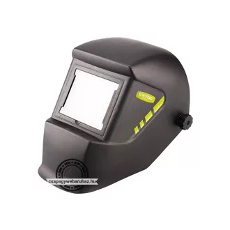   Hegesztőpajzs, fekete üveggel; DIN 13, UV/IR: DIN16, 100×85mm, 480g EXTOL 97345