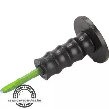 laposvéső, műanyag kézvédővel; 200mm, 12 mm széles vágóél (12 mm szár), edzett, hőkezelt szénacél