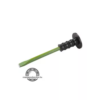   laposvéső, műanyag kézvédővel; 400mm, 25 mm széles vágóél (22 mm szár), edzett, hőkezelt szénacél