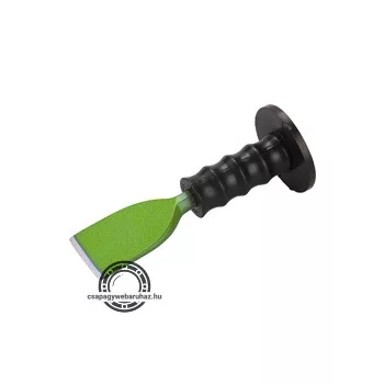   laposvéső, műanyag kézvédővel; 230mm, 57 mm széles vágóél (16 mm szár), edzett, hőkezelt szénacél