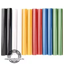 ragasztóstift klt., többszínű; 12db, 100×11mm, bliszteren