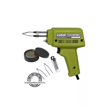 forrasztópisztoly kofferban, 230V~50 Hz, 100W