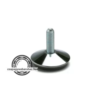   GÉPLÁB , fém gépláb talp=25mm M10X20 FIX 120kg  mag:30mm