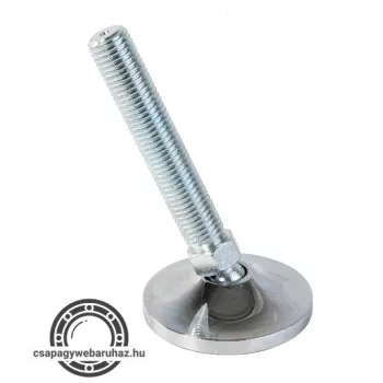   GÉPLÁB , fém gépláb talp=40mm M10X60 CSUKLÓS 400kg  mag:85mm