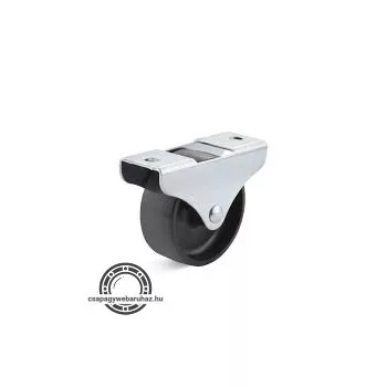   Talpas fiókgörgő , átmérő:50 mm , magasság:55 mm , teherbírás:50 kg