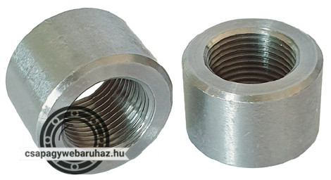 BOR114 1/4" olaj becsatlakozó , hegeszthető