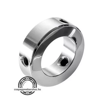   Tengelyszorító C-ABU 16 , méret:16X28X12 , rozsdamentes acél, menet:M6