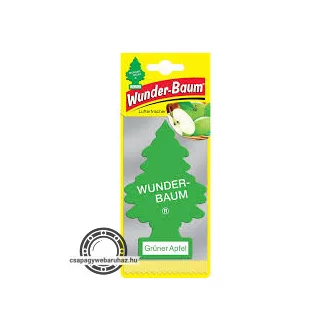 Autóillatosító Wunder-Baum Green Apple , Zöldalma illat