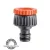 Locsoló adapter BM 3/4˝ (1/2˝ szűkítővel) , gyorscsatlakozó apa , műanyag , CLABER 8591