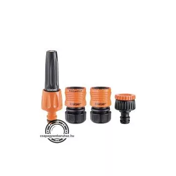   Locsoló készlet 3/4" , gyorscsatl anya 3/4˝ 2db STOP +szórófej+adapter  , CLABER 8827