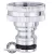 Locsoló gyorscsatlakozó apa BM , 3/4" krómozott réz , CLABER 9604