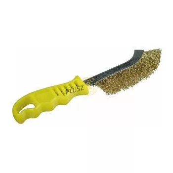 Z-TOOLS Spid drótkefe 250mm bronz sárga