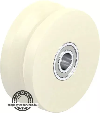 DSPKGSPO 125K BLICKLE Öntött poliamidból készült kettős nyomkarimás kerék