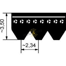 PJ 1200 4 BORDA OPTIBELT ékszíj
