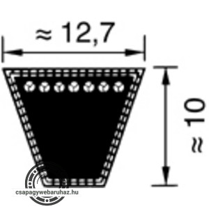 SPA 1132 LW BASIC MEGADYNE ékszíj