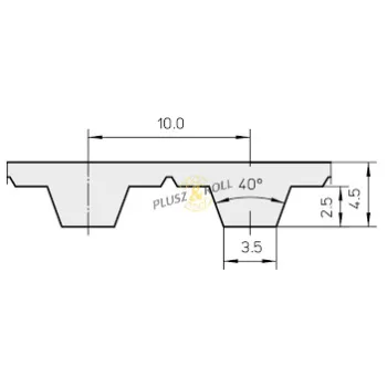 T10-1610 15MM OPTIBELT fogasszíj