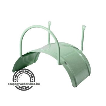 Falra szerelhető fém tömlőtartó , kis méret