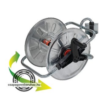   Forgatható acél fali tömlődob , tömlő kapacitás:1/2˝-50fm