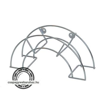 Falra szerelhető fém tömlőtartó , nagy méret