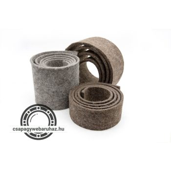 filc ipari 10 mm-es szürke , 1800 mm X 10 mm