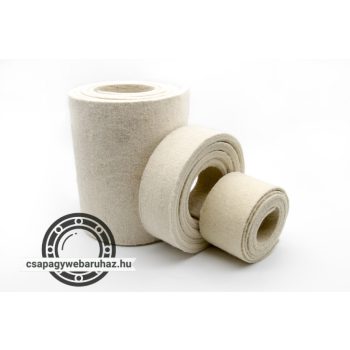 filc merinói 10 mm-es fehér , 1800 mm X 10 mm