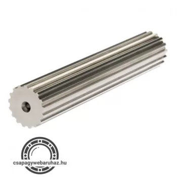   HTD 3M fogszám:60 , hossz:200mm , fogosztás:3mm , aluminium fogasrúd