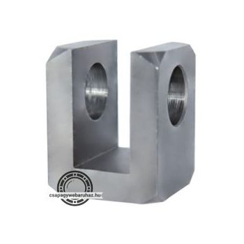 FS0025 villás hengervég , hegeszthető