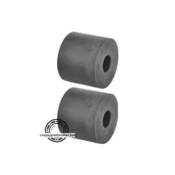   GUMIBAK GP típus 30X30 furat=10,5 , átmenőfuratos , gumi 57 Shore-A 