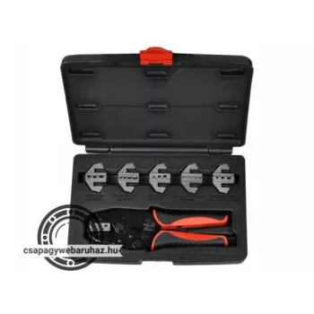 HANS cserélhetőpofás saruzó fogó készlet 6+1r. 19630-7