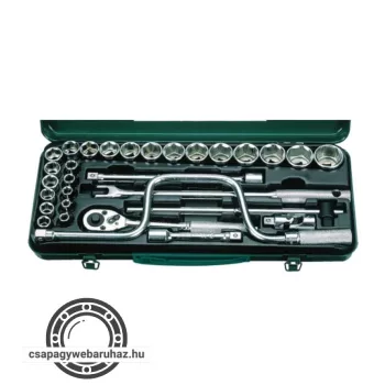   HANS 1/2" dugókulcskészlet 12 szögű 30r. 8-32mm 4630-2M
