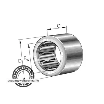 HF 0812 INA tűgörgős csapágy szabadonfutó