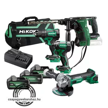 HIKOKI KC18DE-WHZ akkus gépcsomag /18V 3x5,0Ah Li-akku/