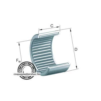 HN 2020 INA tűgörgős csapágy , telegörgős