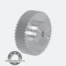 HTD 5M fogszám:60 , szíjszélesség:15mm , tárcsa átmérő: 95,5mm , megmunkálhatósági határok:8-28mm , fogosztás:5mm , aluminium fogasszíjtárcsa