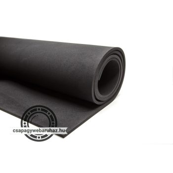 Habgumi lemez 1mm 1000mmx1mmx2000mm EPDM zártcellás