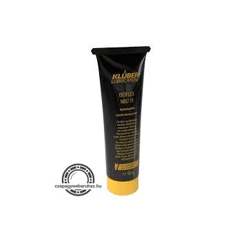   KLÜBER ISOFLEX NBU 15 50gr , magas fordulatszámra, nagy terhelésre alkalmas orsócsapágy kenőzsír