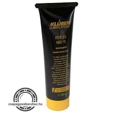 KLÜBER ISOFLEX NBU 15 50gr , magas fordulatszámra, nagy terhelésre alkalmas orsócsapágy kenőzsír