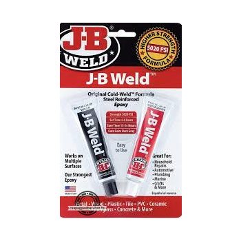   J-B WELD extra erős , magas hőállóságú hideghegesztő 2x28,4 gr , 8265 S