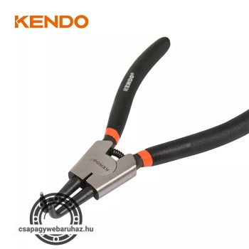   KENDO seeger gyűrű fogó, külső hajlított 180mm No.11502